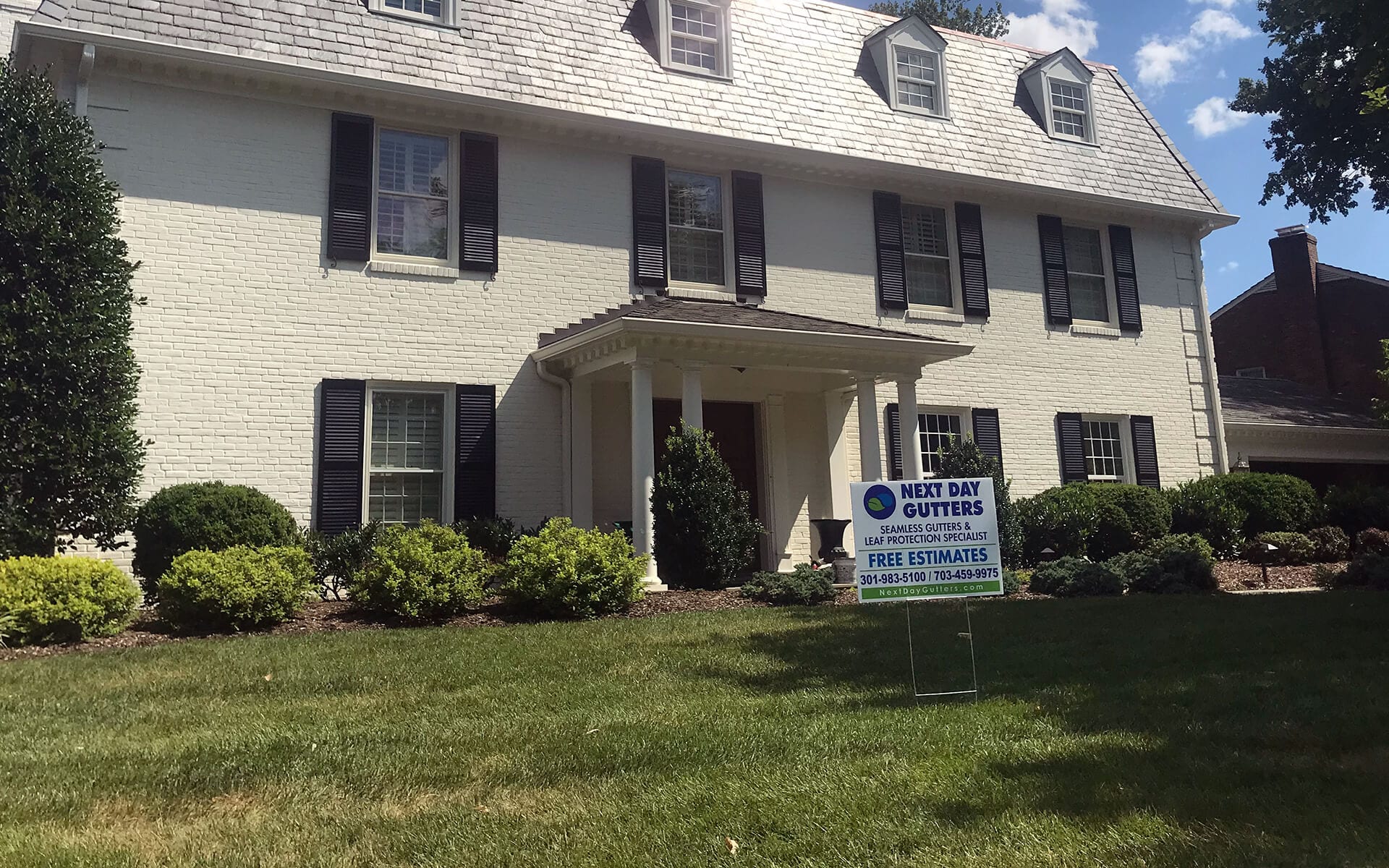 Gutter installation in chevy chase, md