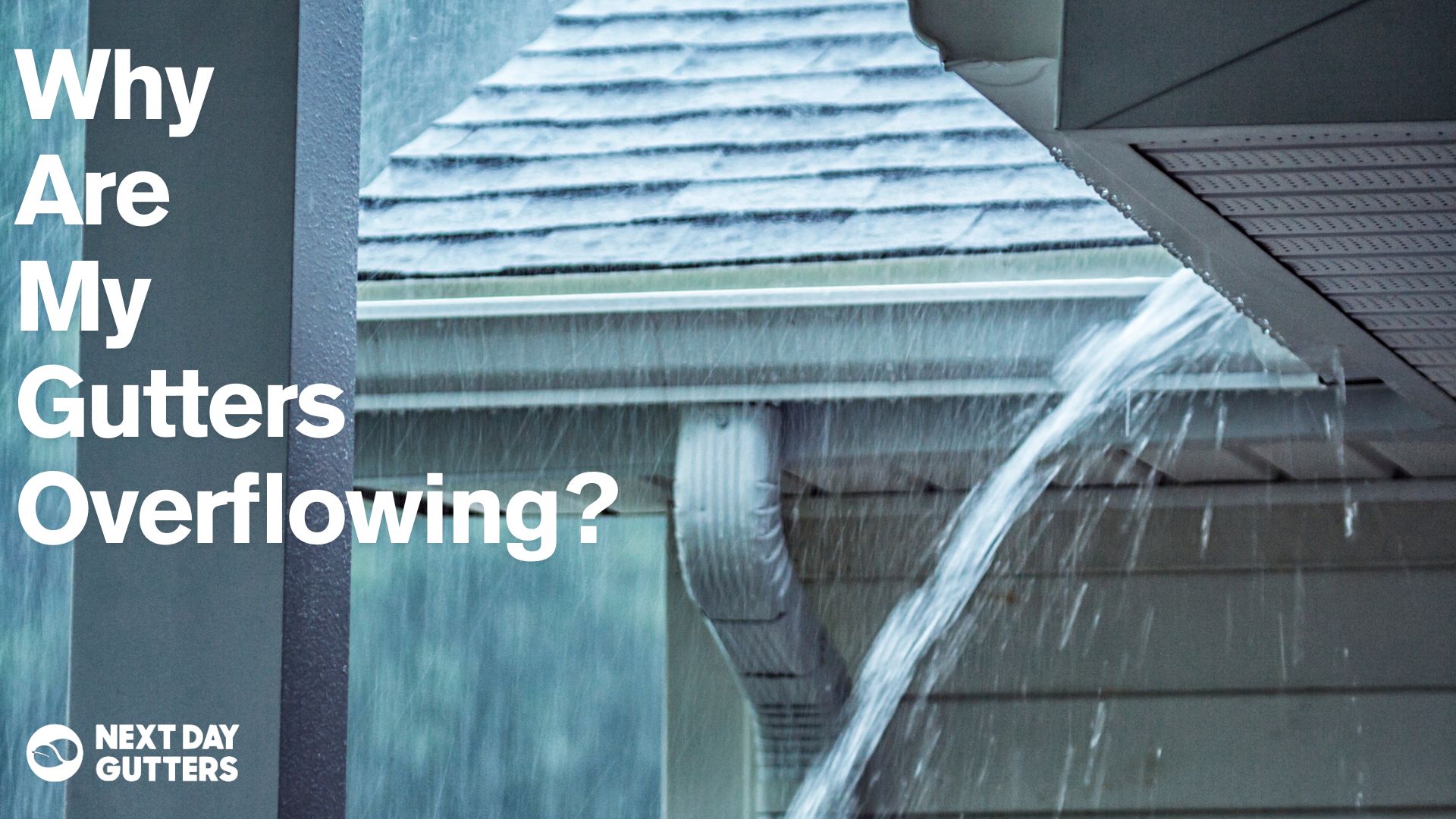 why gutters overflow