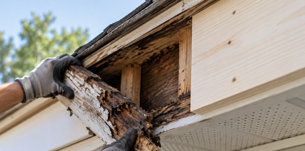 repairing rotting fascia board